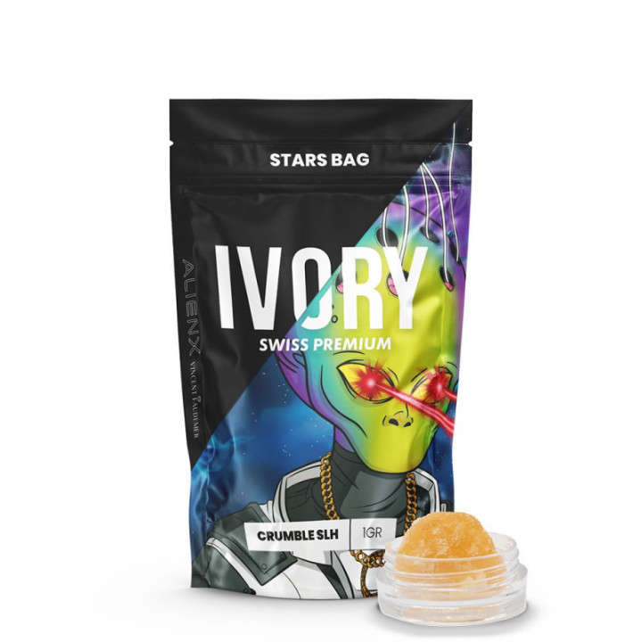 Crumble al CBD Super Lemon Haze Ivory - Weedy.fr