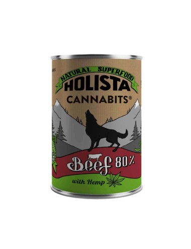 Holista CannaBits - Manzo al CBD per cani - Passero