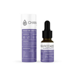 Olio di CBD Full Spectrum 10% al gusto di caramella alla violetta - Weedy.fr