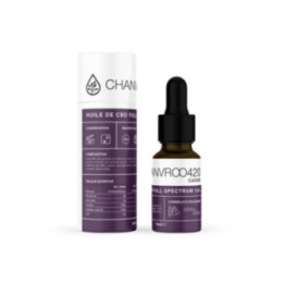 Olio di CBD 10% Full Spectrum gusto ribes nero | CHANVROO - Weedy.fr