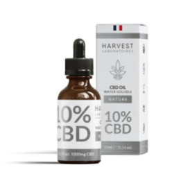 Olio CBD idrosolubile di HARVEST LABORATOIRES - La nuova generazione per un'efficacia ottimale - Weedy.fr