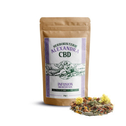 Infuso biologico di CBD da meditazione - Herboristerie Alexandra