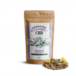 Infuso biologico di CBD da meditazione - Herboristerie Alexandra