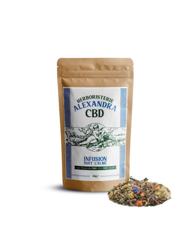 Infusione CBD notte calma organica...