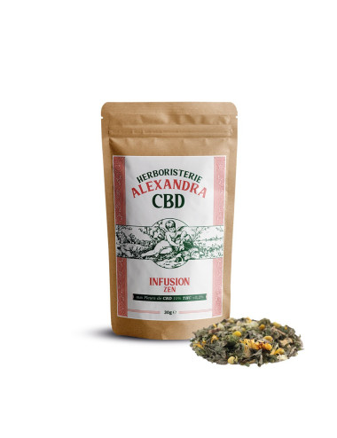 Infuso di CBD biologico - Herboristerie Alexandra