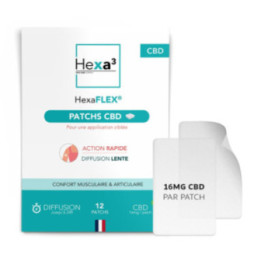 Cerotti CBD Hexa3: sollievo rapido e mirato con 15 mg per cerotto - Weedy.fr