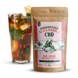 Tè freddo al CBD - Infuso di frutta - 30gr
