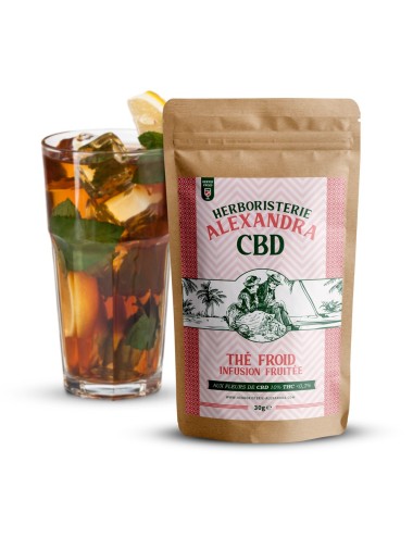 Tè freddo al CBD - Infuso di frutta - 30gr