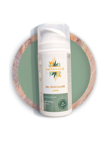 Gel rilassante per i muscoli al CBD - Lara