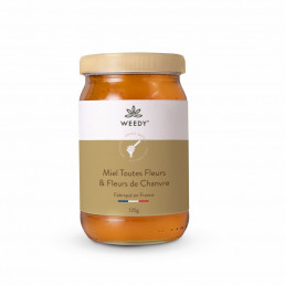Miele di tutti i fiori e fiori di canapa - 125 g