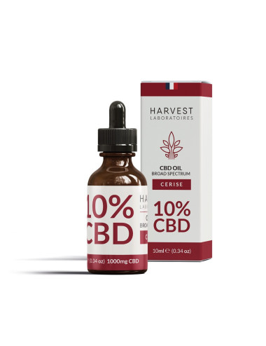 Olio di CBD alla ciliegia - Ampio spettro - Harvest Laboratoires
