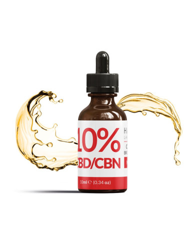 Olio di CBD + Elisir di CBN - Ampio spettro - Harvest Laboratoires