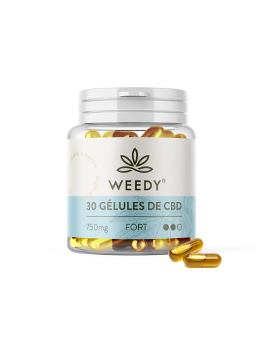 Capsula di CBD Weedy forte