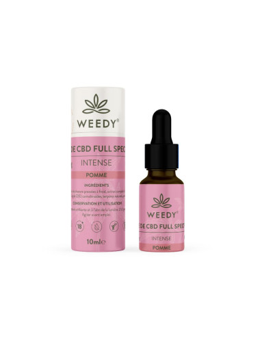 Olio di CBD a spettro completo al gusto di mela
