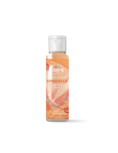 Olio per massaggi sensuali al CBD - Hush'Me