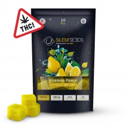 Gummies THC + CBD - Pera limone - Silent Seeds