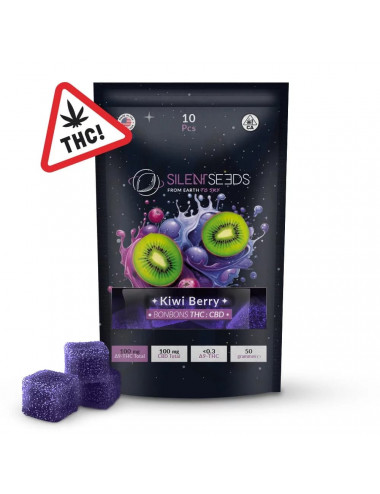 Gomme THC + CBD - Kiwi Berry - Silent Seeds