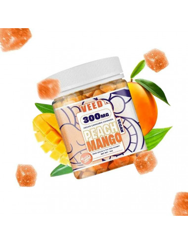 Gomme Delta-9 THC - Mango Pesca 300mg - Veed