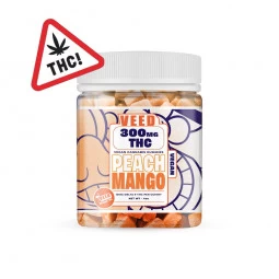 Gomme Delta-9 THC - Mango Pesca 300mg - Veed