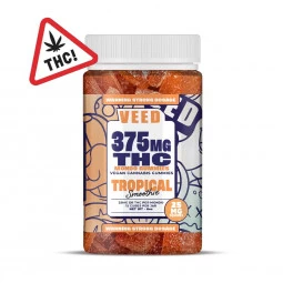 Gomme Delta-9 THC - Frullato tropicale 375mg - Veed