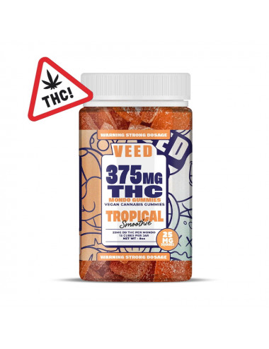 Gomme Delta-9 THC - Frullato tropicale 375mg - Veed