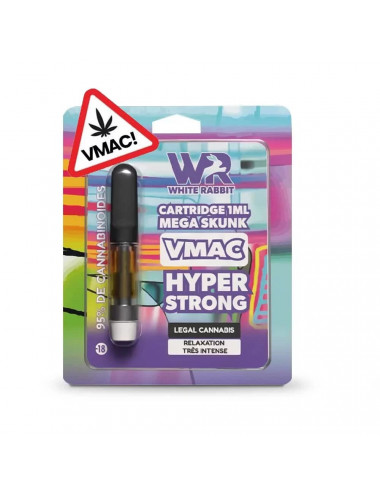 Cartuccia VMAC HYPER STRONG - Mega Skunk - White Rabbit