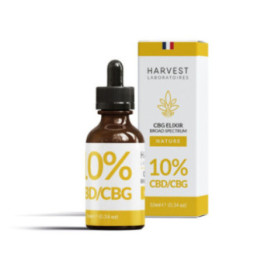 Elixir CBD- en CBG-olie - Harvest Laboratoires op Weedy.fr