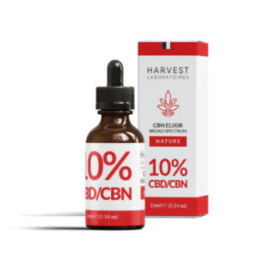 CBD + CBN-olie Elixir - Broad Spectrum - Harvest Laboratoires