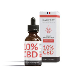 Energy CBD-olie + Ashwagandha - Harvest Laboratories