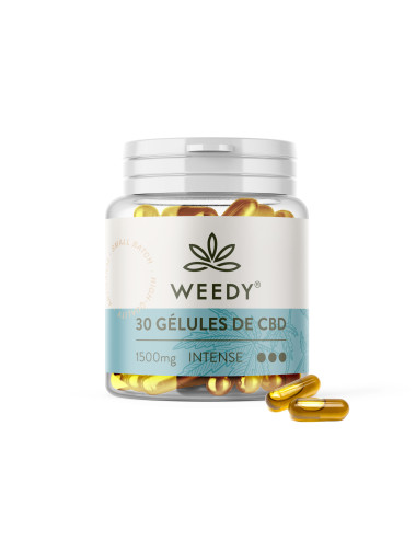 Weed Intense CBD-capsule