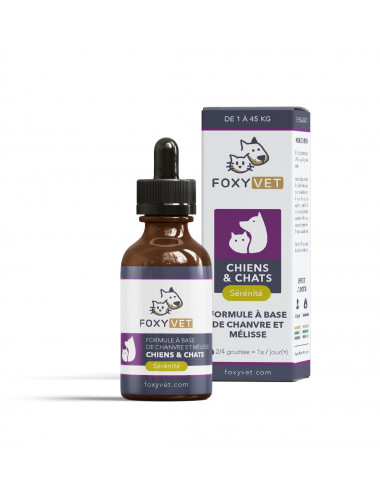 Anti-stress olie voor dieren - Foxyvet
