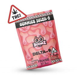 Gummies D9 - Aardbei 7,5 mg -...