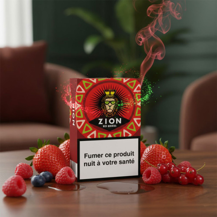 CBD-sigaret Red Berries Zion – Smaak: rode vruchten | Weedy.fr