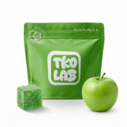 THC D9-gummies 30 mg Apple TKO Lab – Zakje met 5 stuks | Weedy.fr