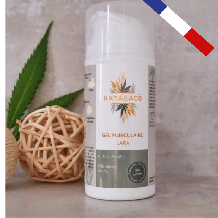 gel relaxante muscular com CBD Lara