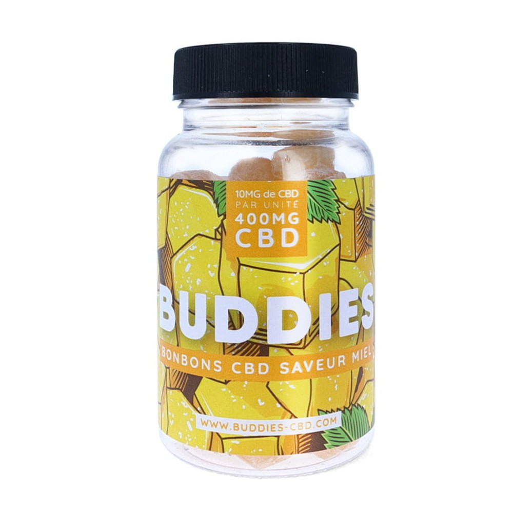 Doces de mel com CBD - Buddies