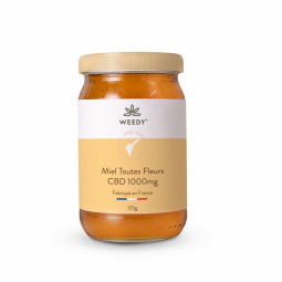 Mel de florescência e CBD - 125 g