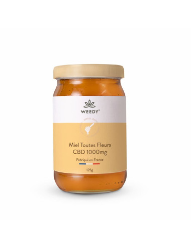 Mel de florescência e CBD - 125 g