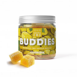 Rebuçados de banana com CBD - Buddies