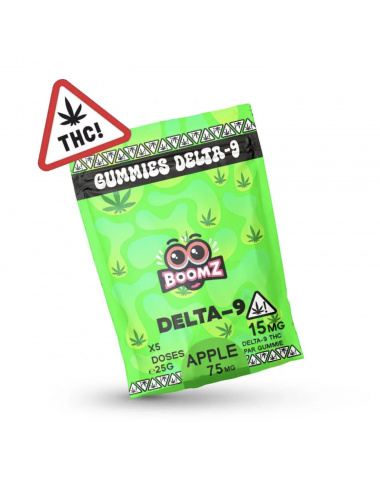 Gomas D9 - Maçã 15 mg -...