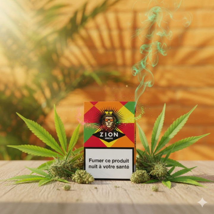 Cigarro de CBD Amnesia Zion – Alternativa sem nicotina | Weedy.fr